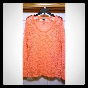 XL Vanity Bright Coral Long Sleeve